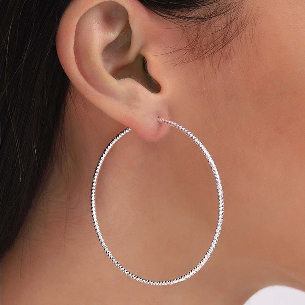 ✨HP✨Mia Fiore Stirling Silver Hoop Earrings✨